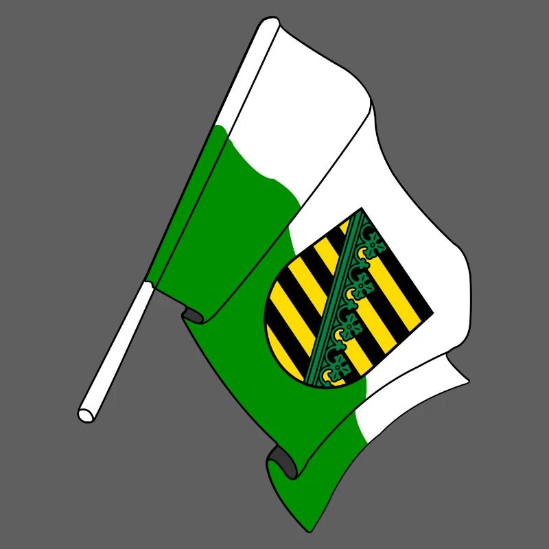 Drapeau Saxe