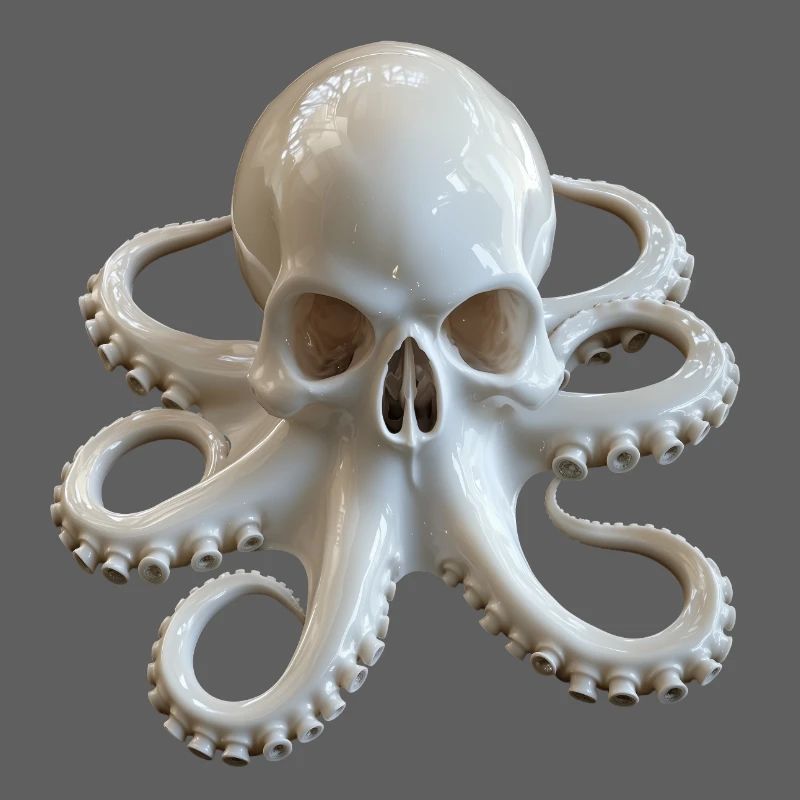 Skull Octopus Fusion