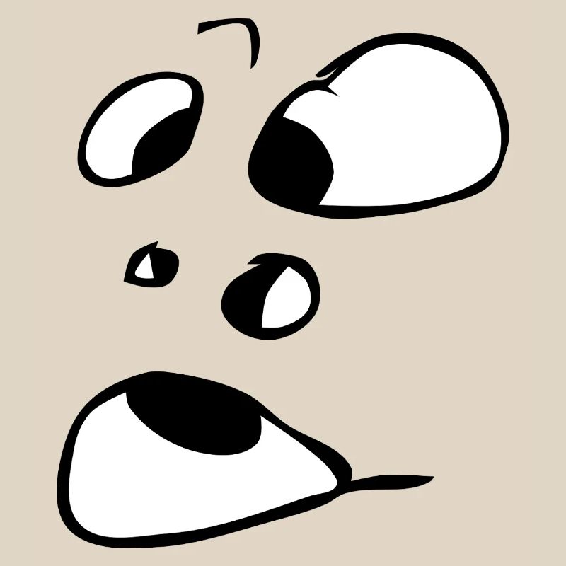 Ahh! Face Ghost Ghost Halloween Comic