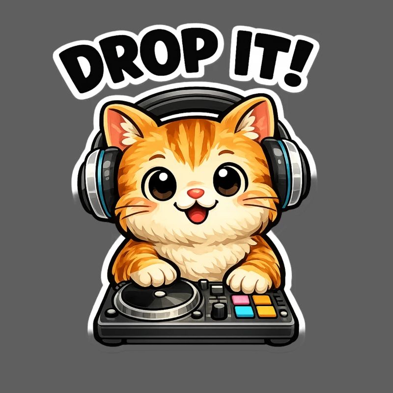 Drop It DJ-Katze