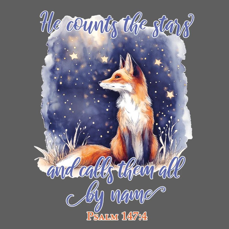 Fuchs Bibelvers Christlich