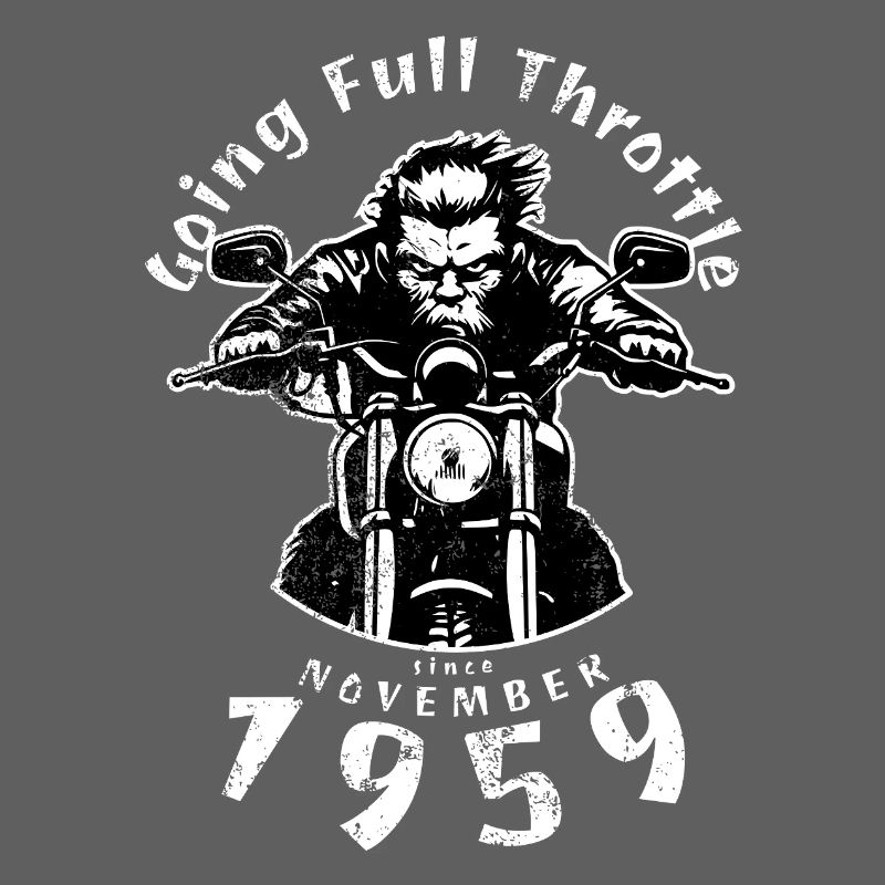 66. Geburtstag Going Full Throttle Since 11/1959