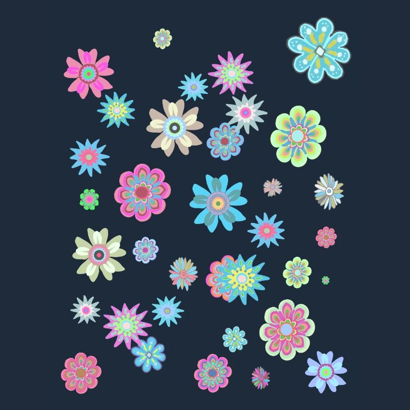 Colorful Floral Patterns for Spring Clothes