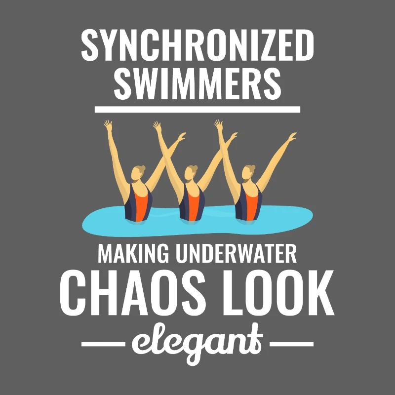 Synchronized Swimmers Underwater Chaos 