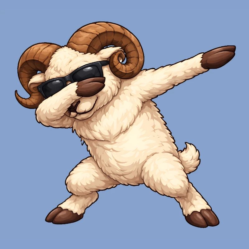 Dabbing Widder