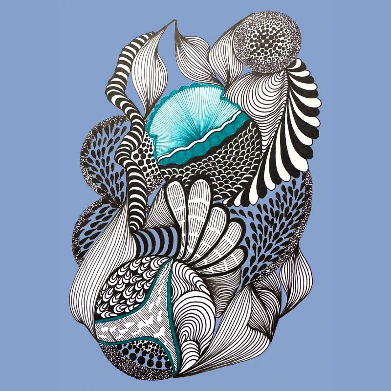 Oceanic Ink Patterns