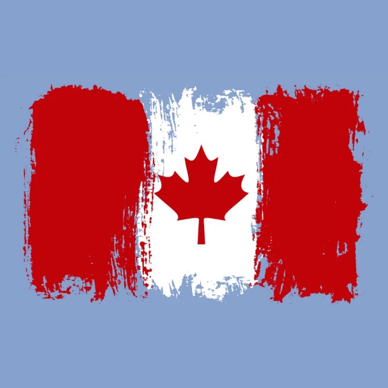 Maple Leaf Ink Splash