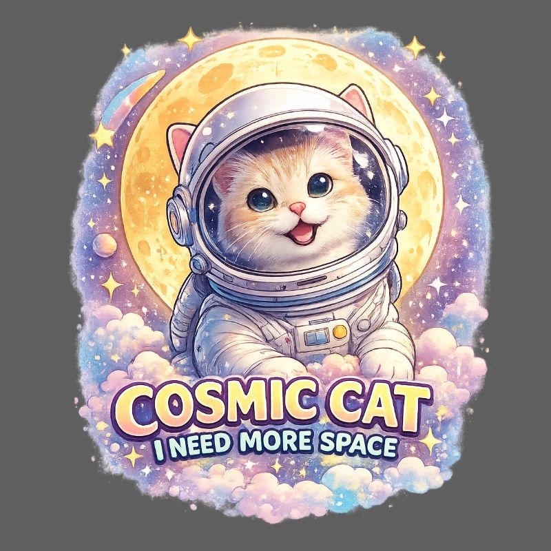 Cosmic Cat - Chat mignon dans l’espace