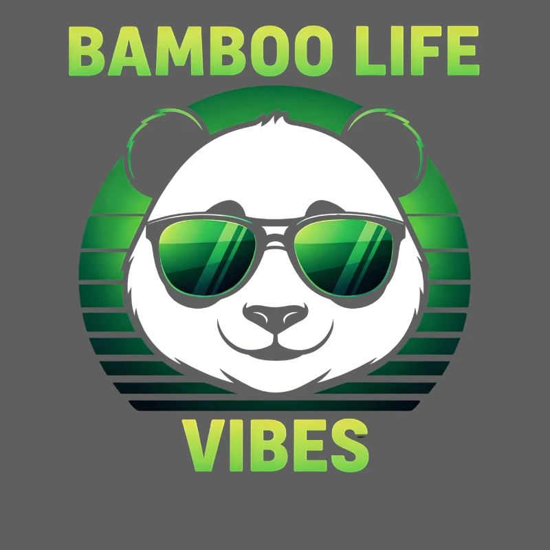 Cooler Panda Bamboo Life Vibes