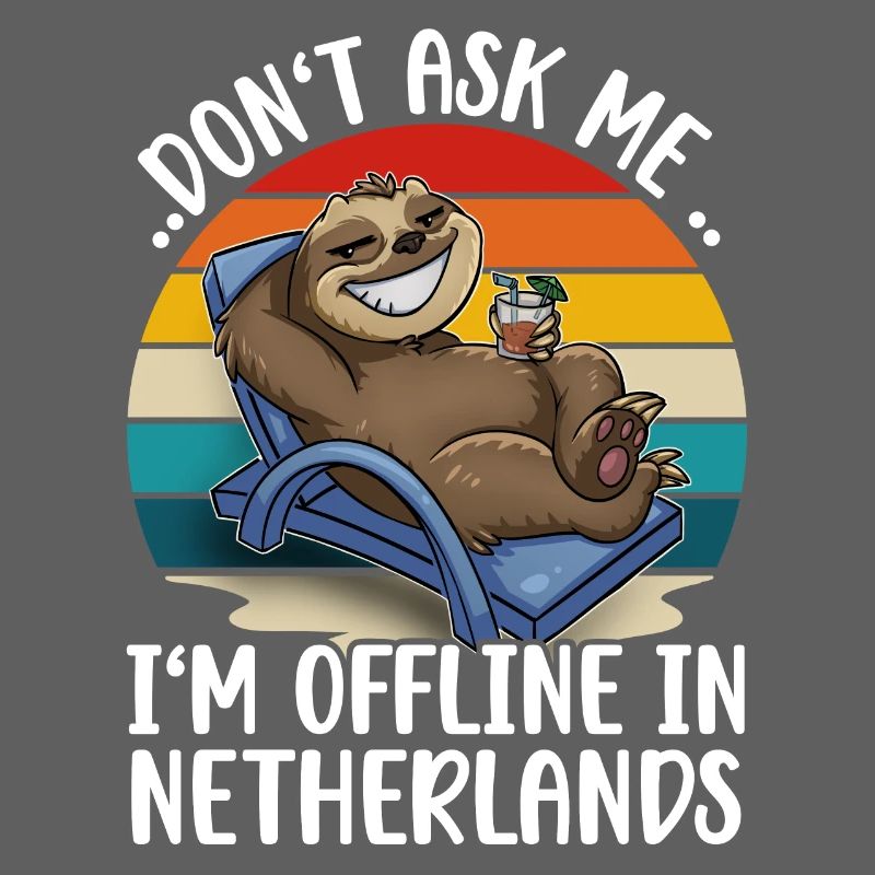 Netherlands Holiday Trip Sloth