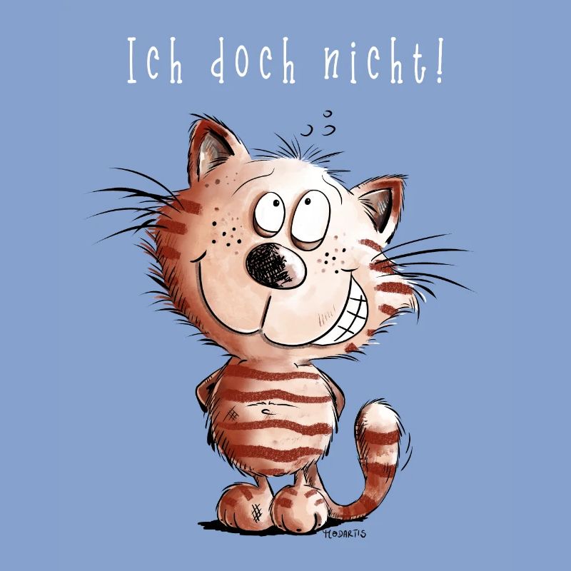 Je ne chat pas je chat motif BD cadeau
