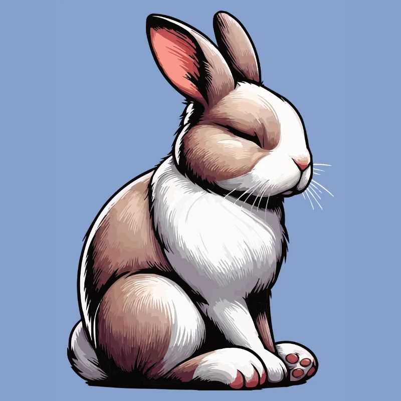 Rabbit Bunny Bunny Long Eared Thumper Ram