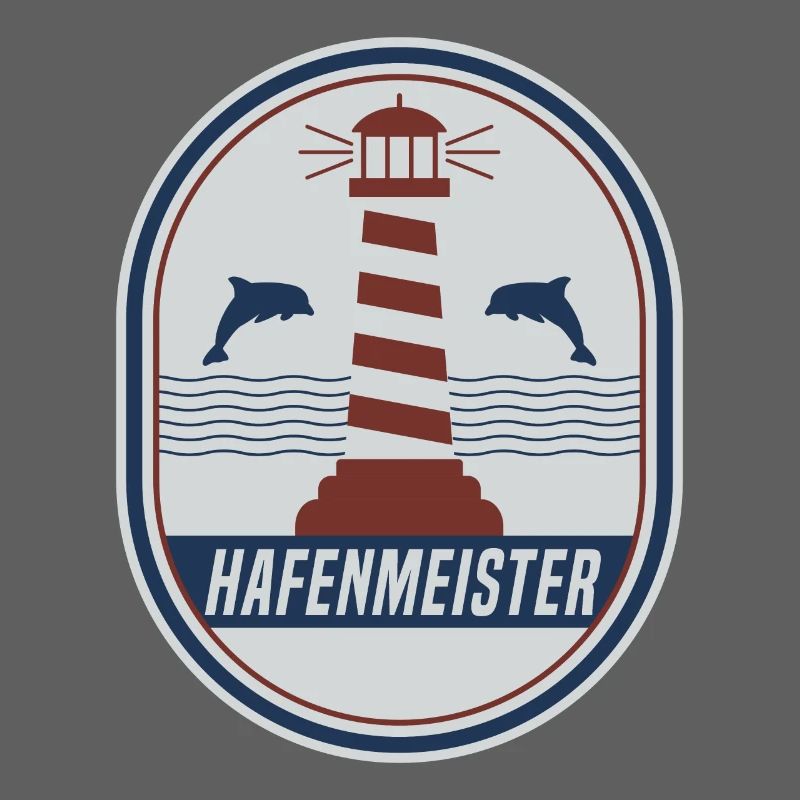 Harbor master design nautical maritime lighthouse