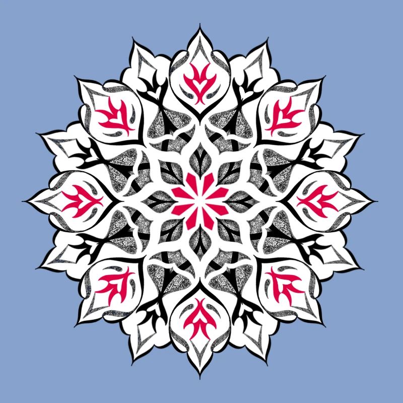 Dotwork Mandala-Design