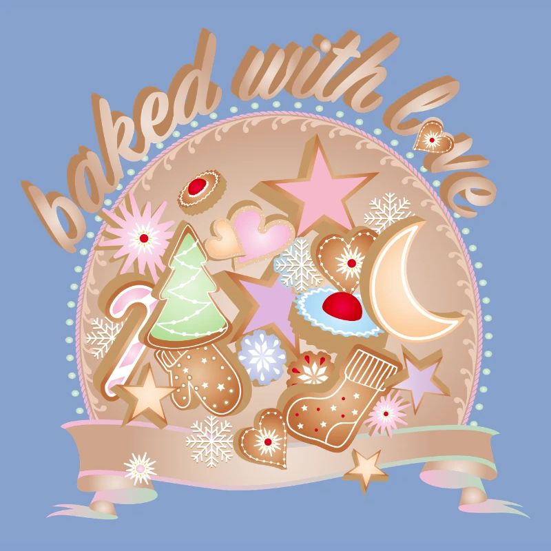 Biscuits de Noël colorés – cuits avec amour
