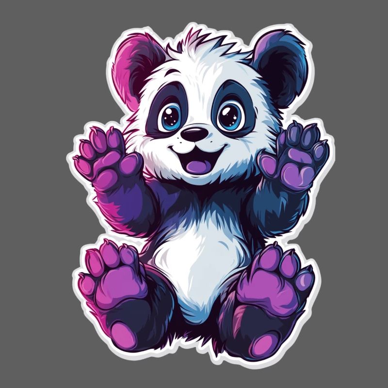 Ours panda mignon