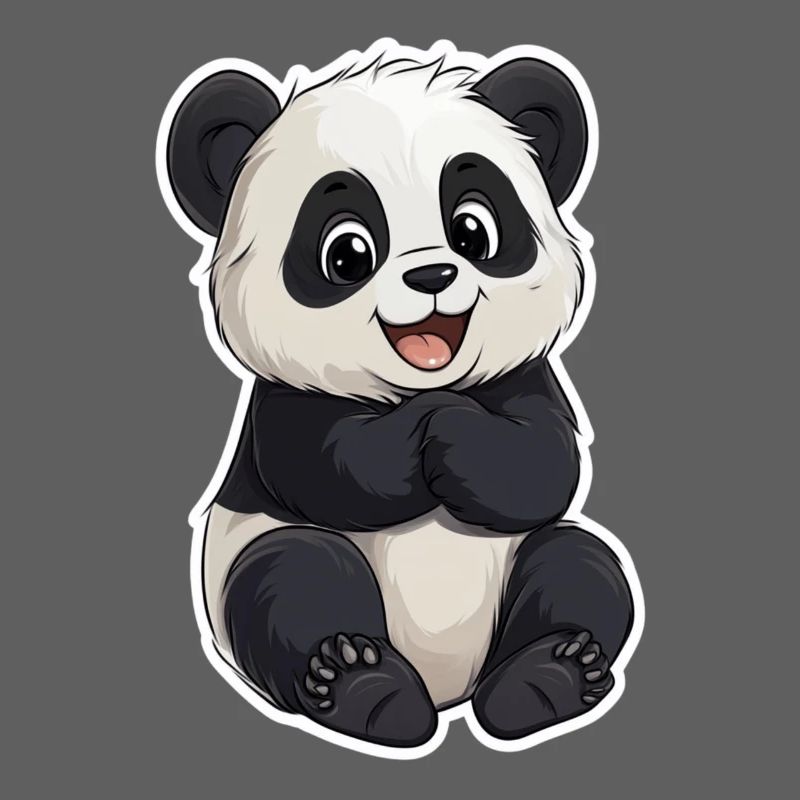 Ours panda mignon