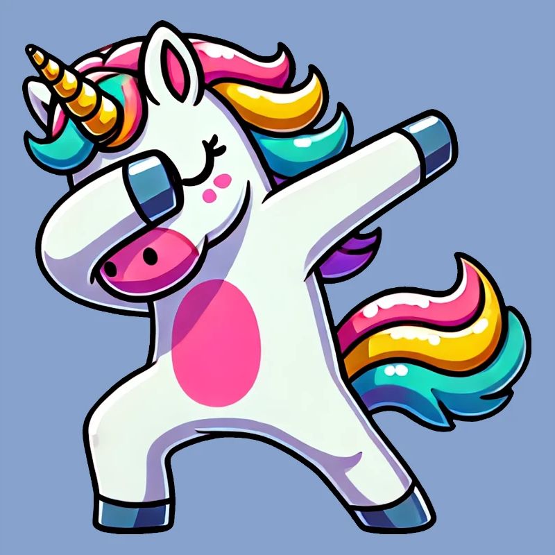 Dabbing Einhorn Dab Unicorn Mädchen Einhörner