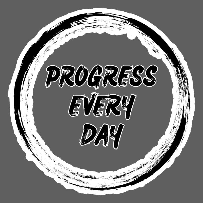 Progress Every Day Zen Circle 