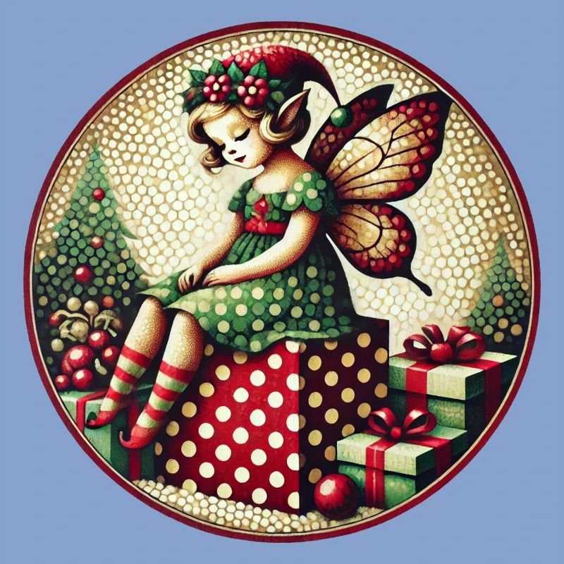 Fairy on Polka Dot Presents