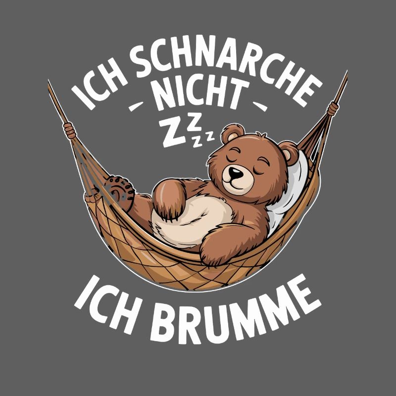 I Don't Snore I Buzz Bear Design