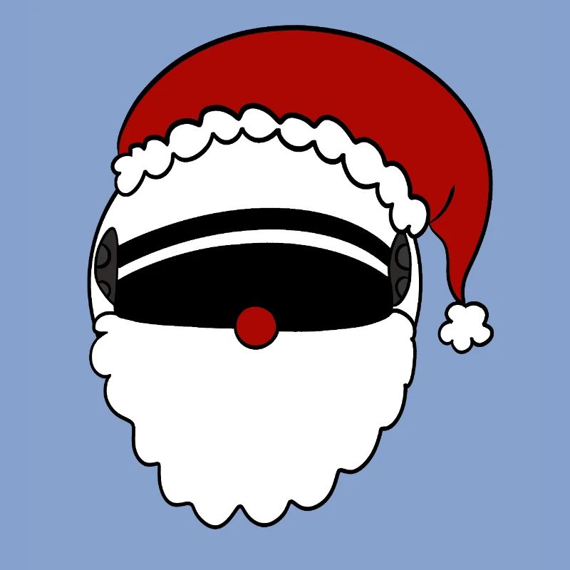 Weihnachtsmann  Helm 