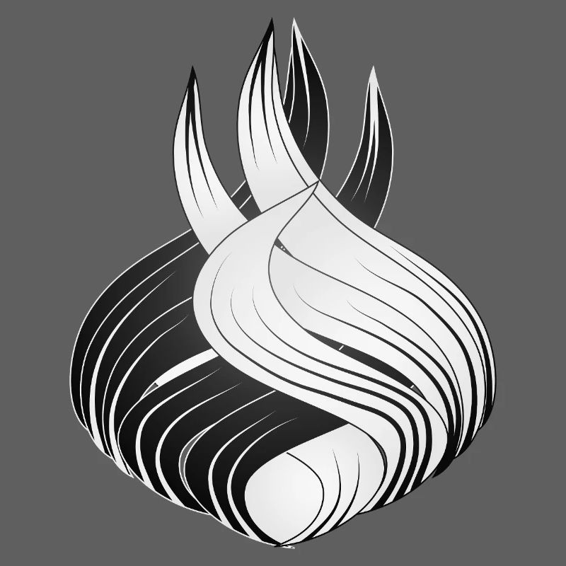 Abstract Shapes – Dynamic Black & White Design