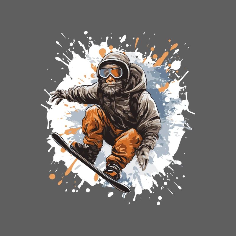 Monkey Snowboard