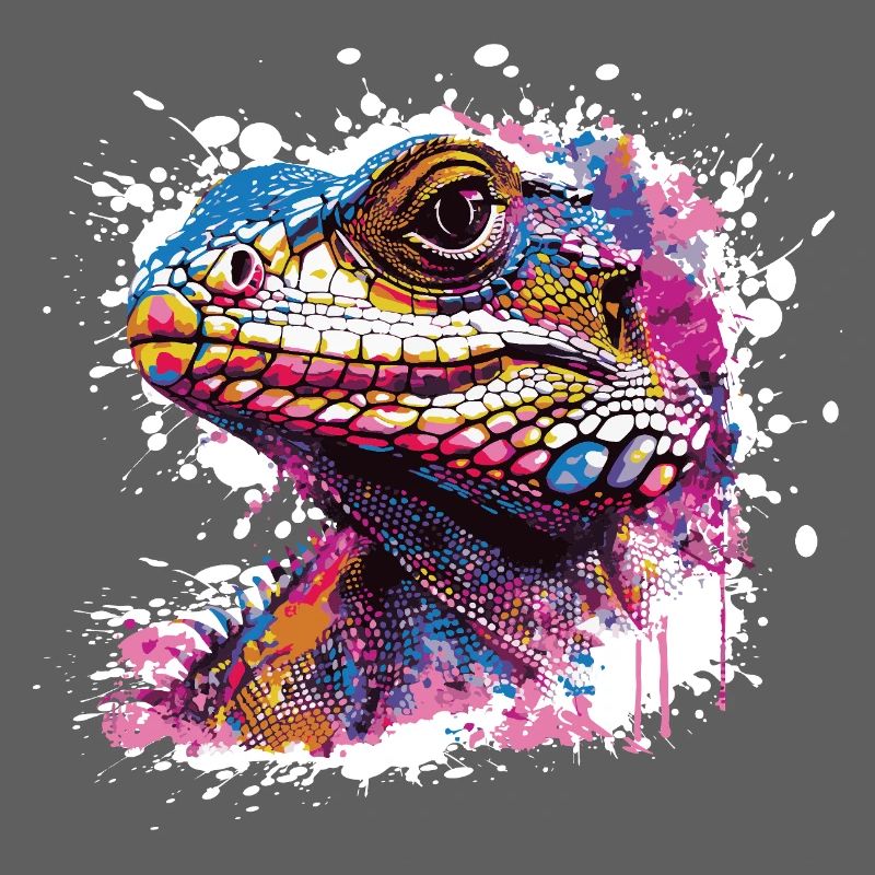 Lizard Graffiti