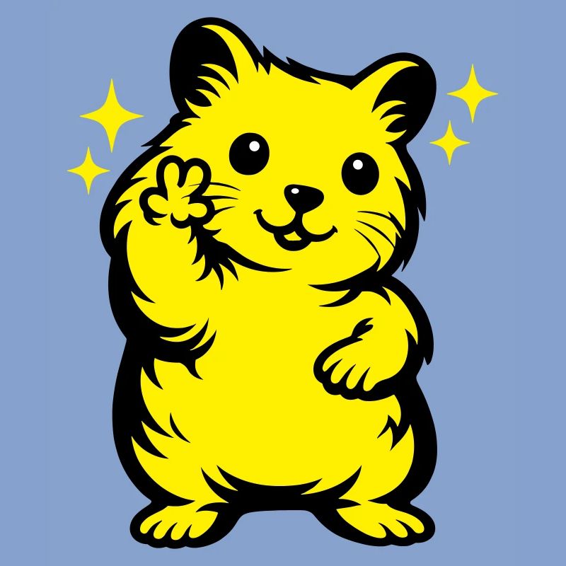Dessin animé de hamster