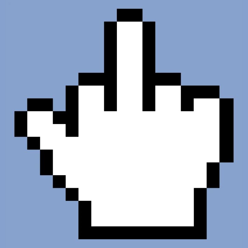 Mouse Hand Middle Finger Mouse Pointer