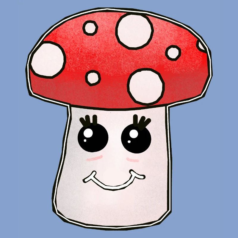 Kawaii Mushroom Toadstool Mushrooms