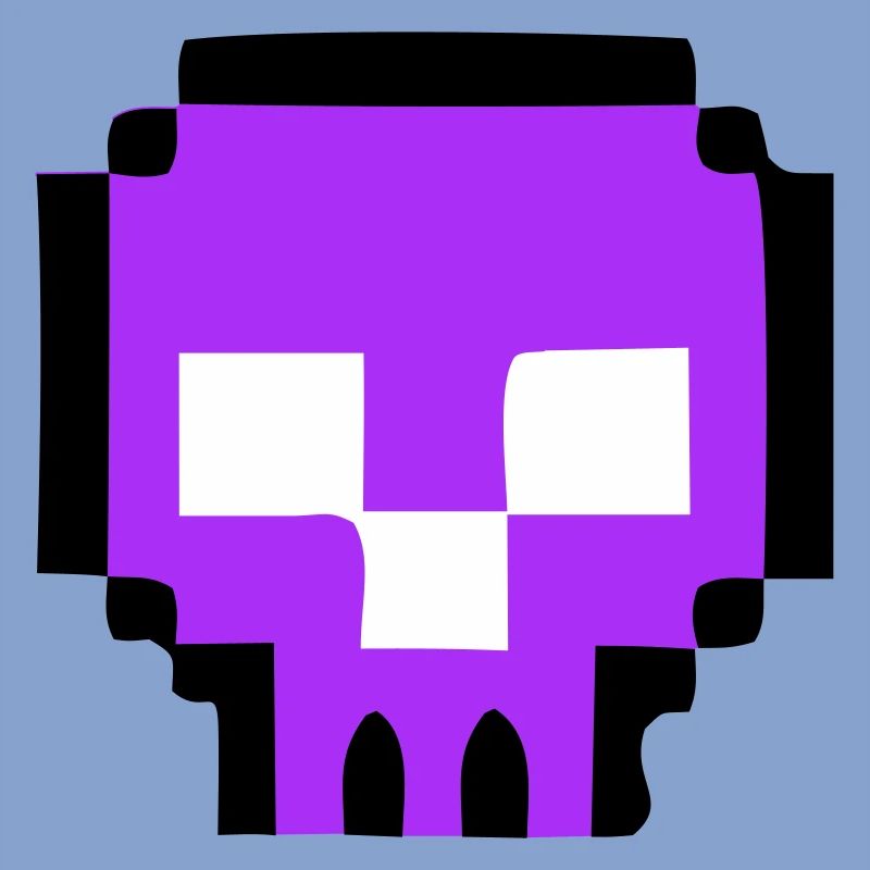 Pixel Totenkopf Game Over