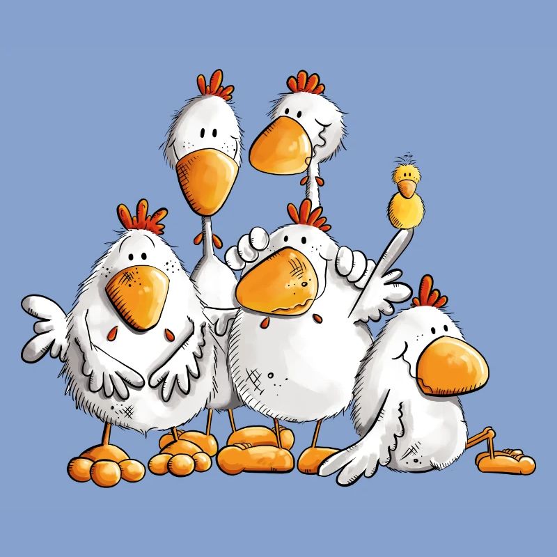 Funny Chickens for Chicken Lovers