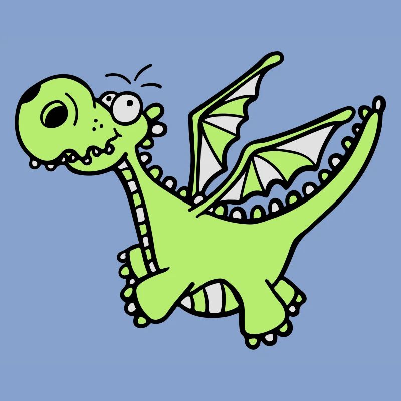 Mächtiger Drache
