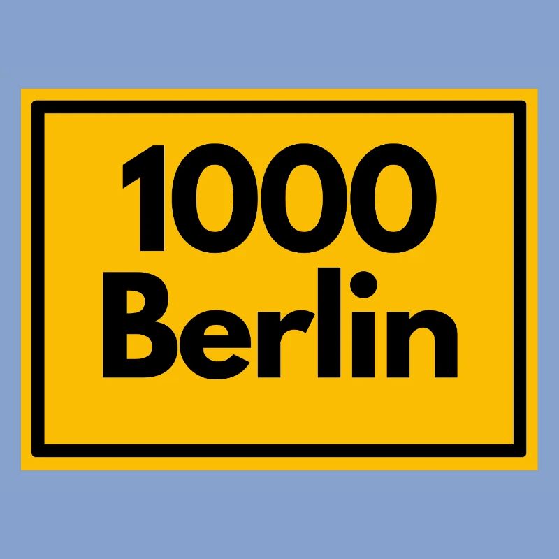 OLD POSTCODE POSTCODE RETRO 1000 BERLIN CAPITAL