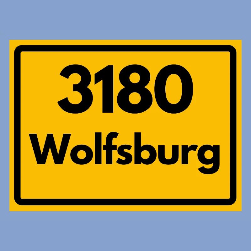 ANCIEN CODE POSTAL RETRO 3180 WOLFSBURG