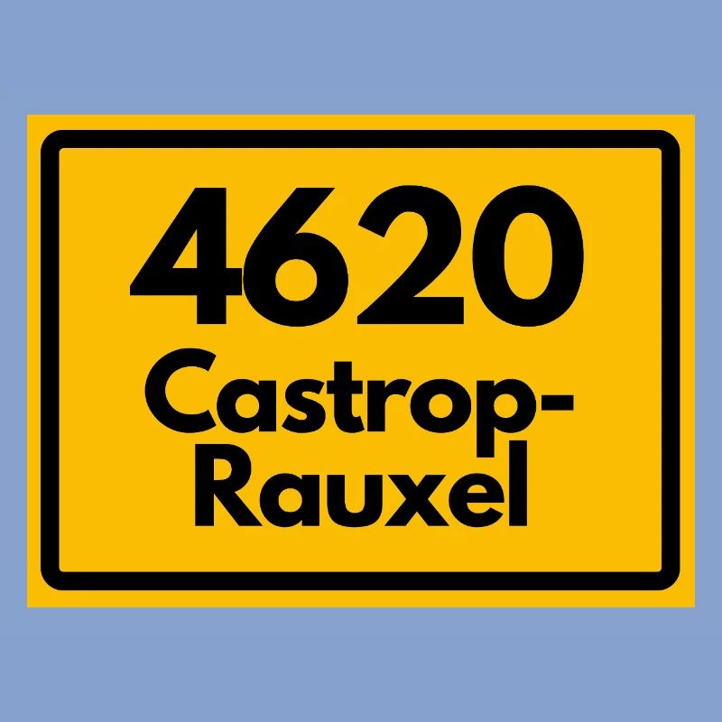 OLD POSTCODE POSTCODE RETRO 4620 CASTROP-RAUXEL