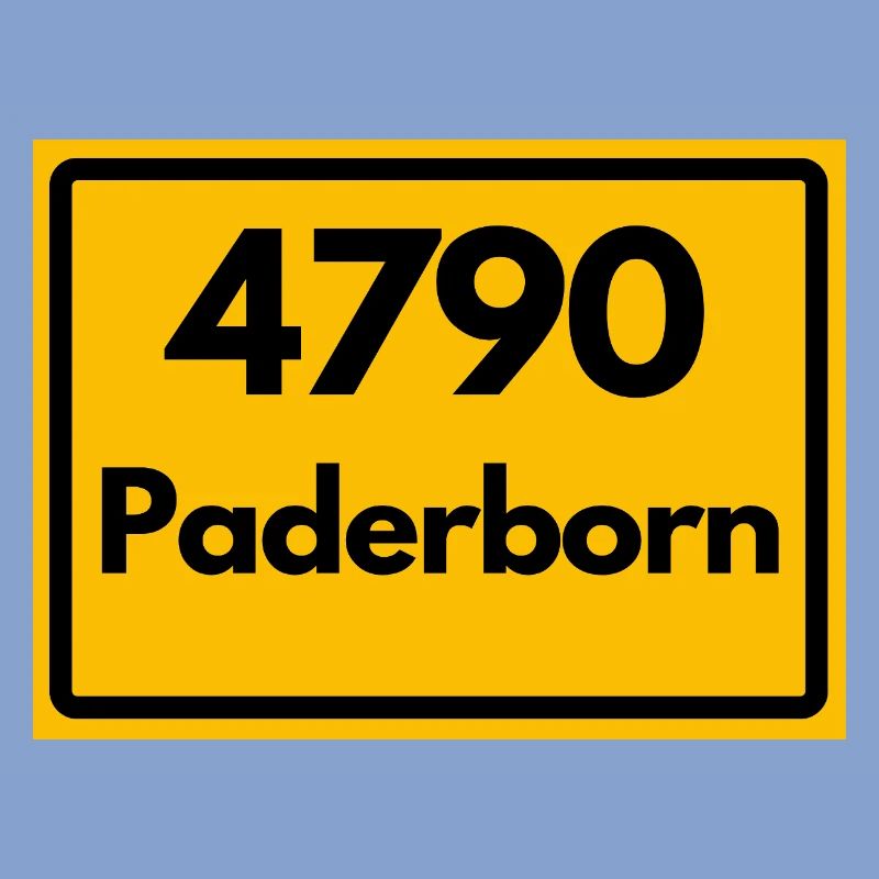 OLD POSTCODE POSTCODE RETRO 4790 PADERBORN