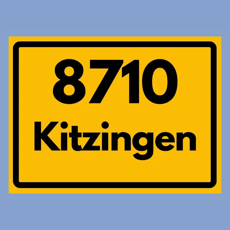 OLD POSTCODE ZIP CODE 8710 KITZINGEN HEIMATSTOLZ