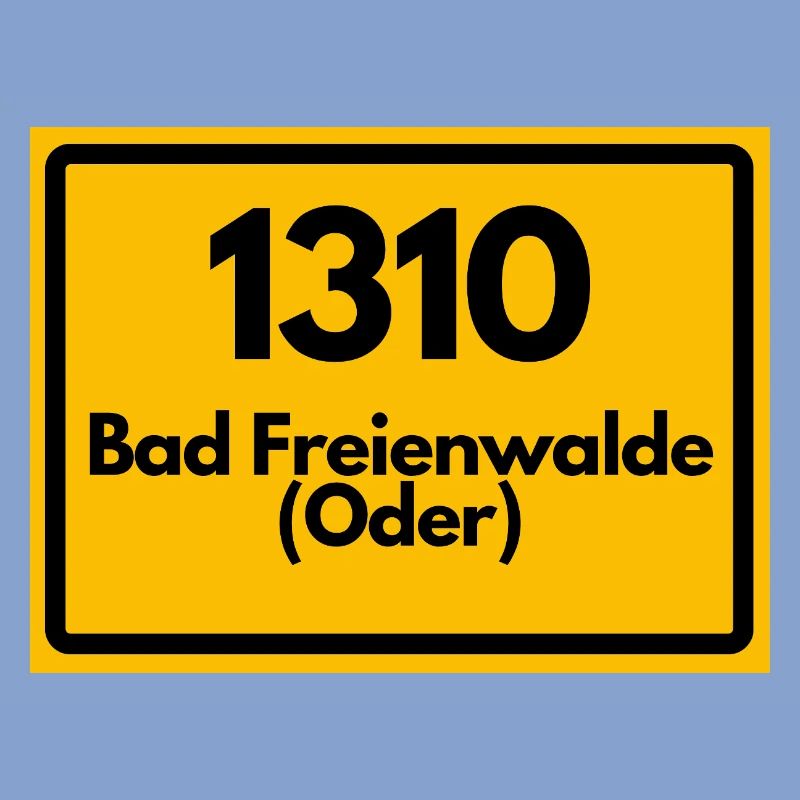 ALTE POSTLEITZAHL PLZ 1310 BAD FREIENWALDE (ODER)