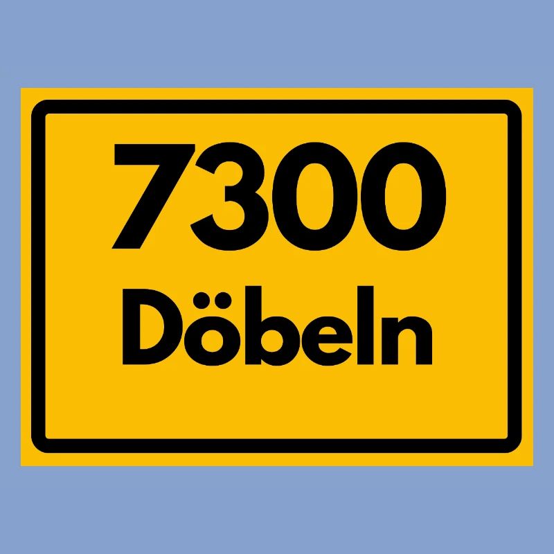 OLD POSTCODE 7300 DÖBELN SAXONY DDR OSTALGIE