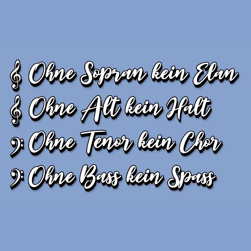 SATB Chor Spruch