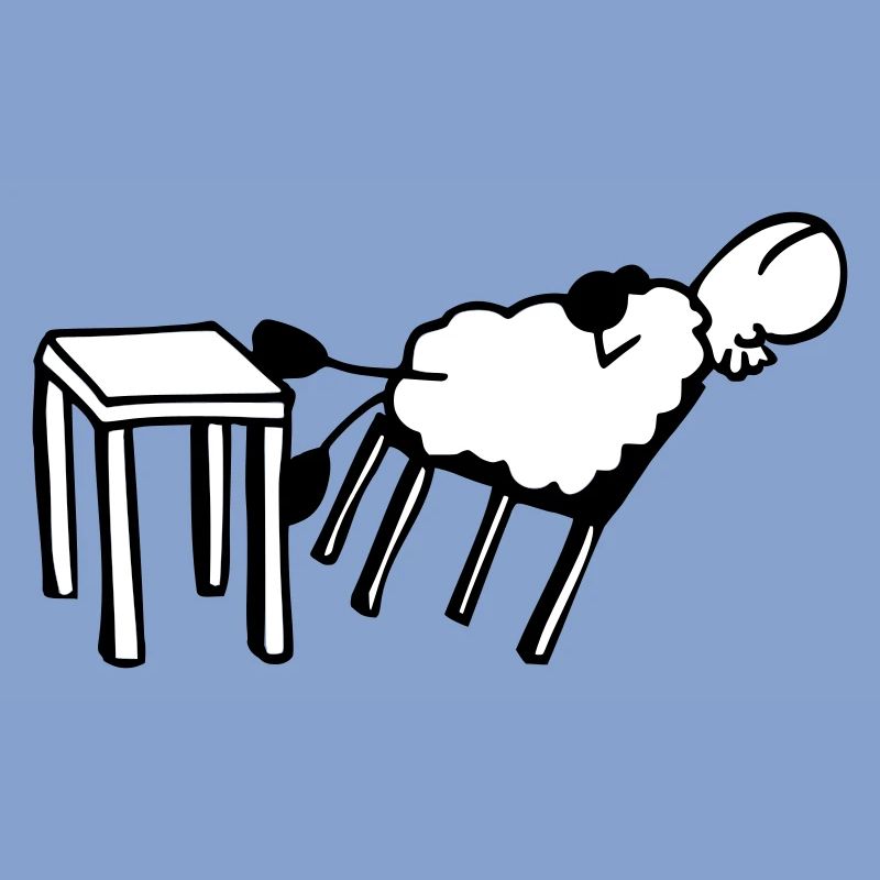 Sleeping sheep