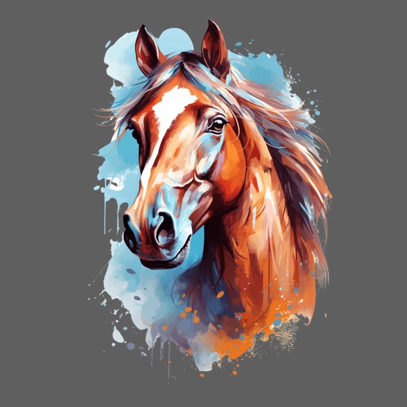 Conception du cheval Aqaurell