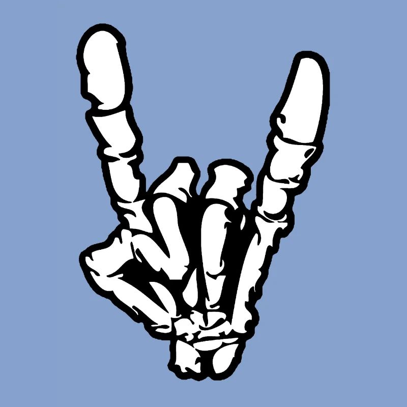 Rock'n'Roll- oder Heavy-Metal-Handzeichen *