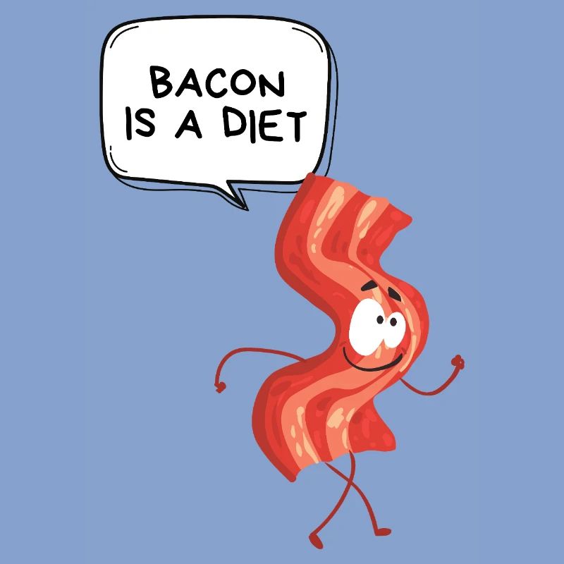 Bacon Diet Cartoon