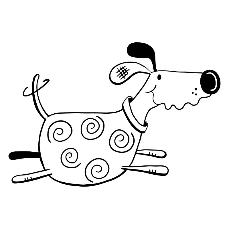 Drolliger Hund - Dog - Hunde - Comic
