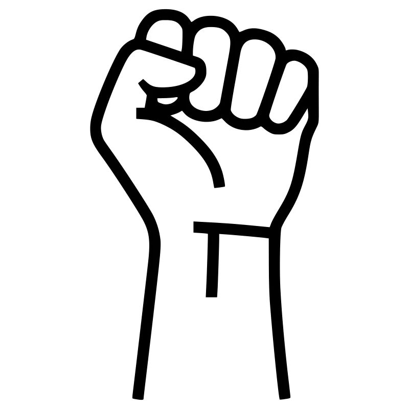Fist Resistance Protest Outline