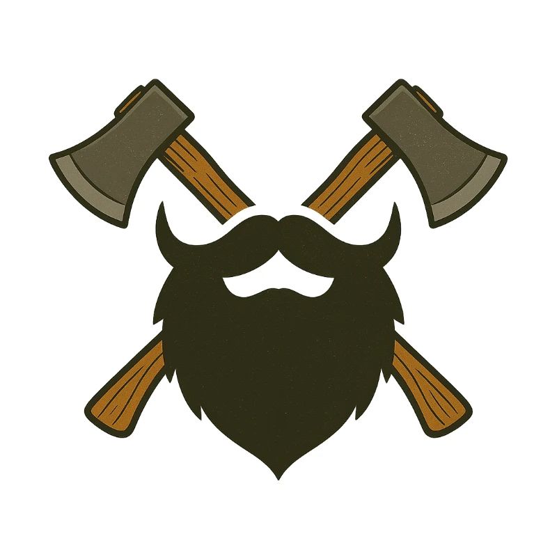 Barbe et haches de bûcheron – Lumberjack Design